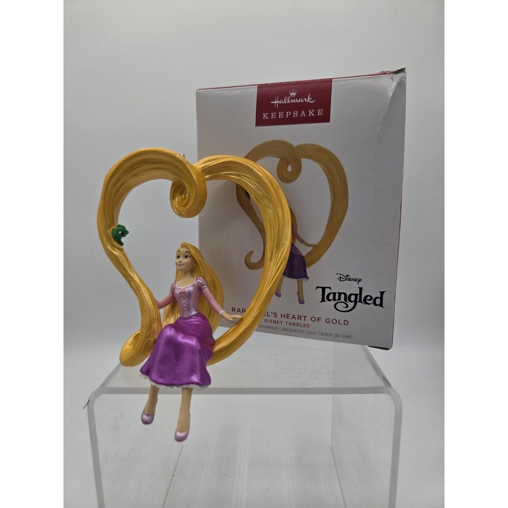 Hallmark Keepsake Disney Tangled Rapunzel's Heart Of Gold 2023 Tangled